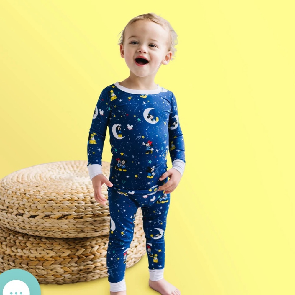 NWT Little Sleepies Mickey & Friends 2 Piece Set Sz 9/10